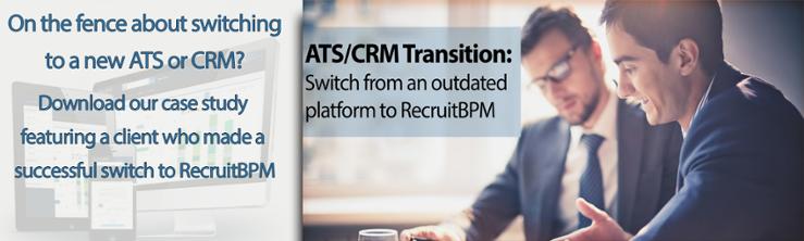 recruitbpm ats crm case study applicant tracking system