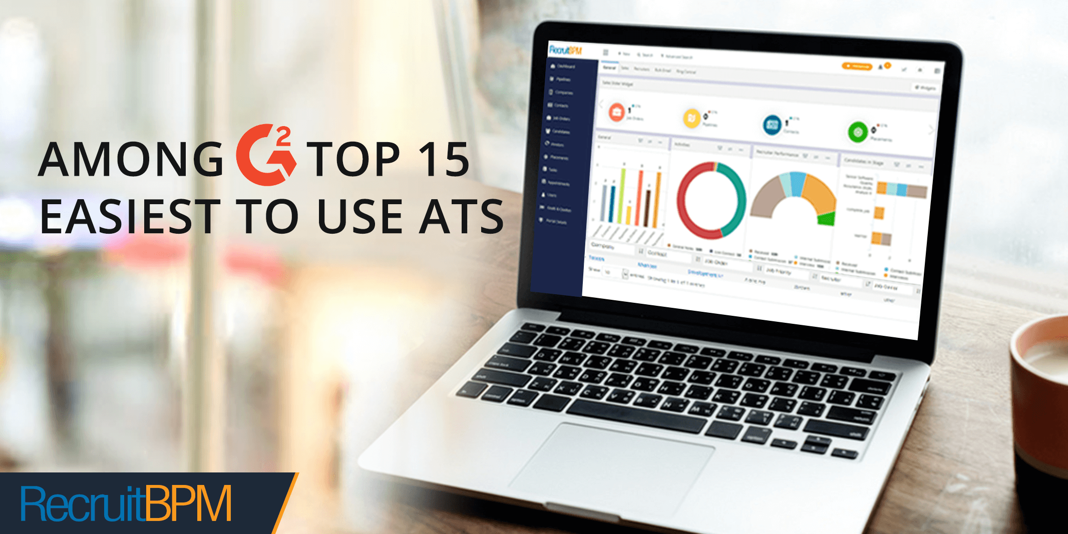 User Reviews Ranked RecruitBPM ATS as Easiest to Use ATS