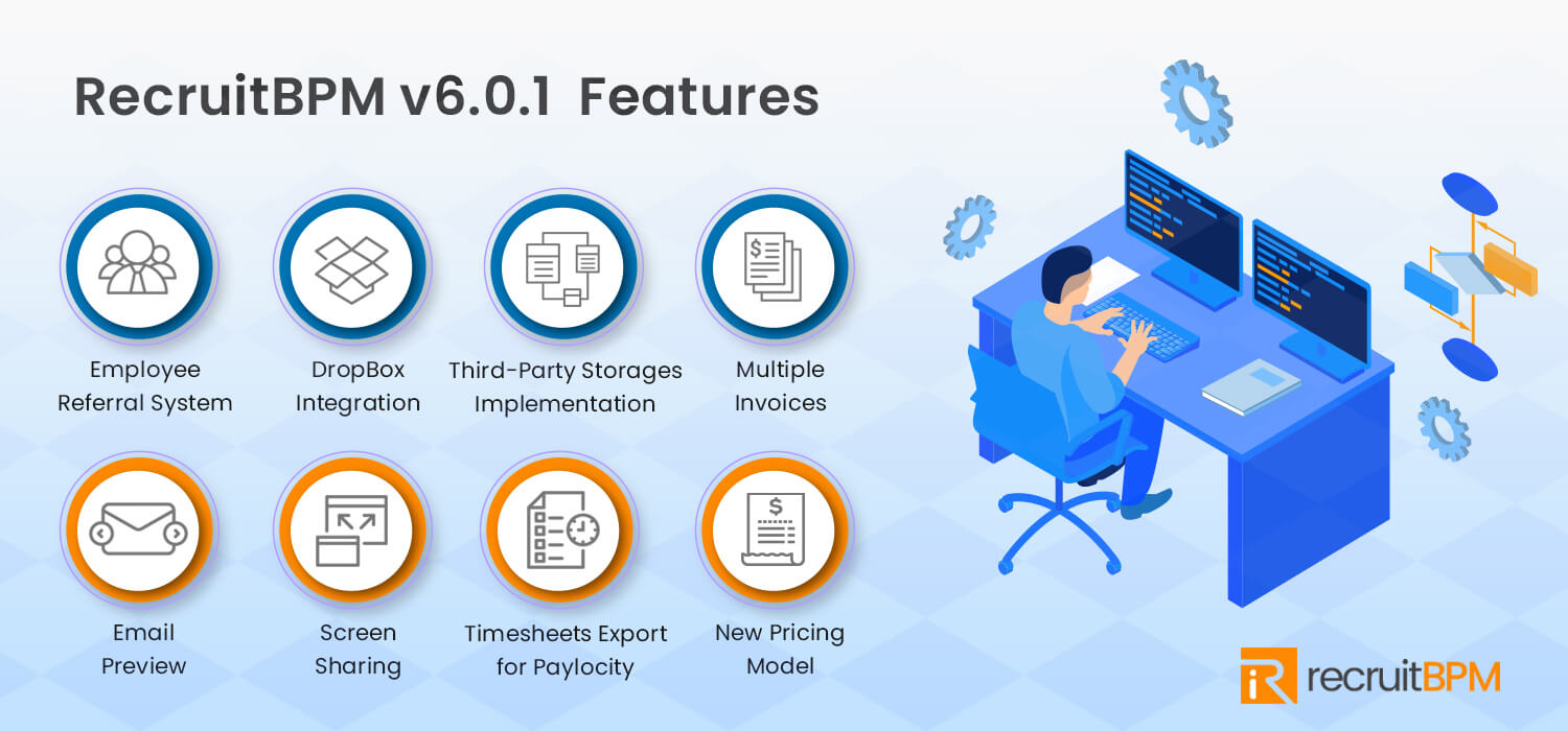 RecruitBPM v6.0.1 : New Features Release