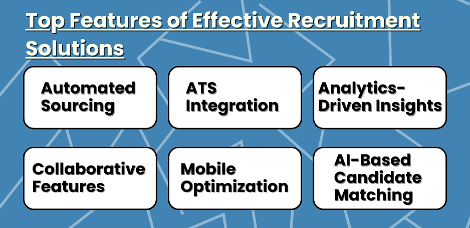 Top Features of Effective Recruitment Solutions